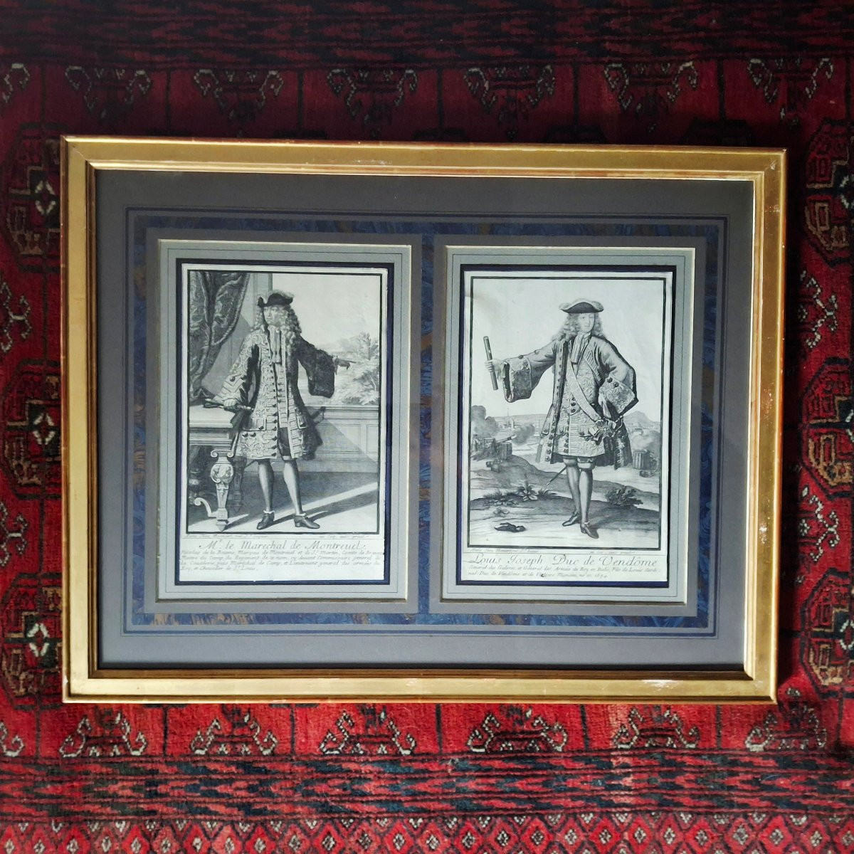 A Series Of Four Portraits Of Courtiers By Henri Bonnart (1642–1711)-photo-2