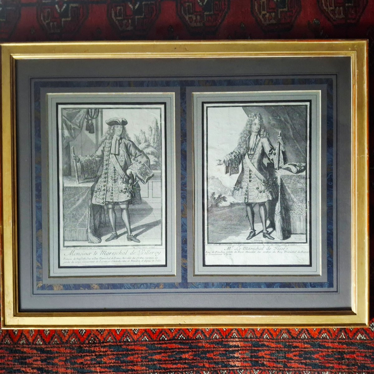 A Series Of Four Portraits Of Courtiers By Henri Bonnart (1642–1711)-photo-3