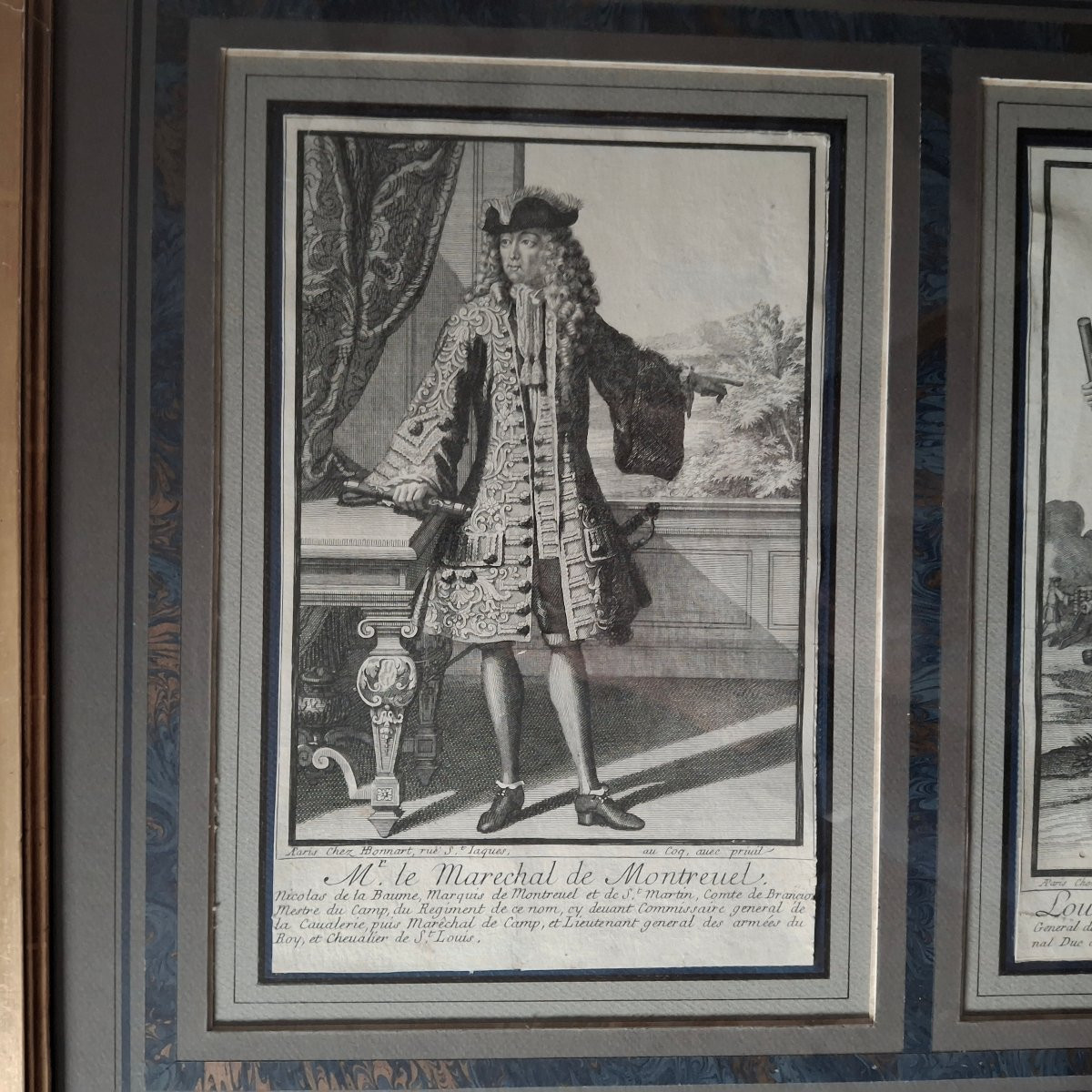 A Series Of Four Portraits Of Courtiers By Henri Bonnart (1642–1711)-photo-2