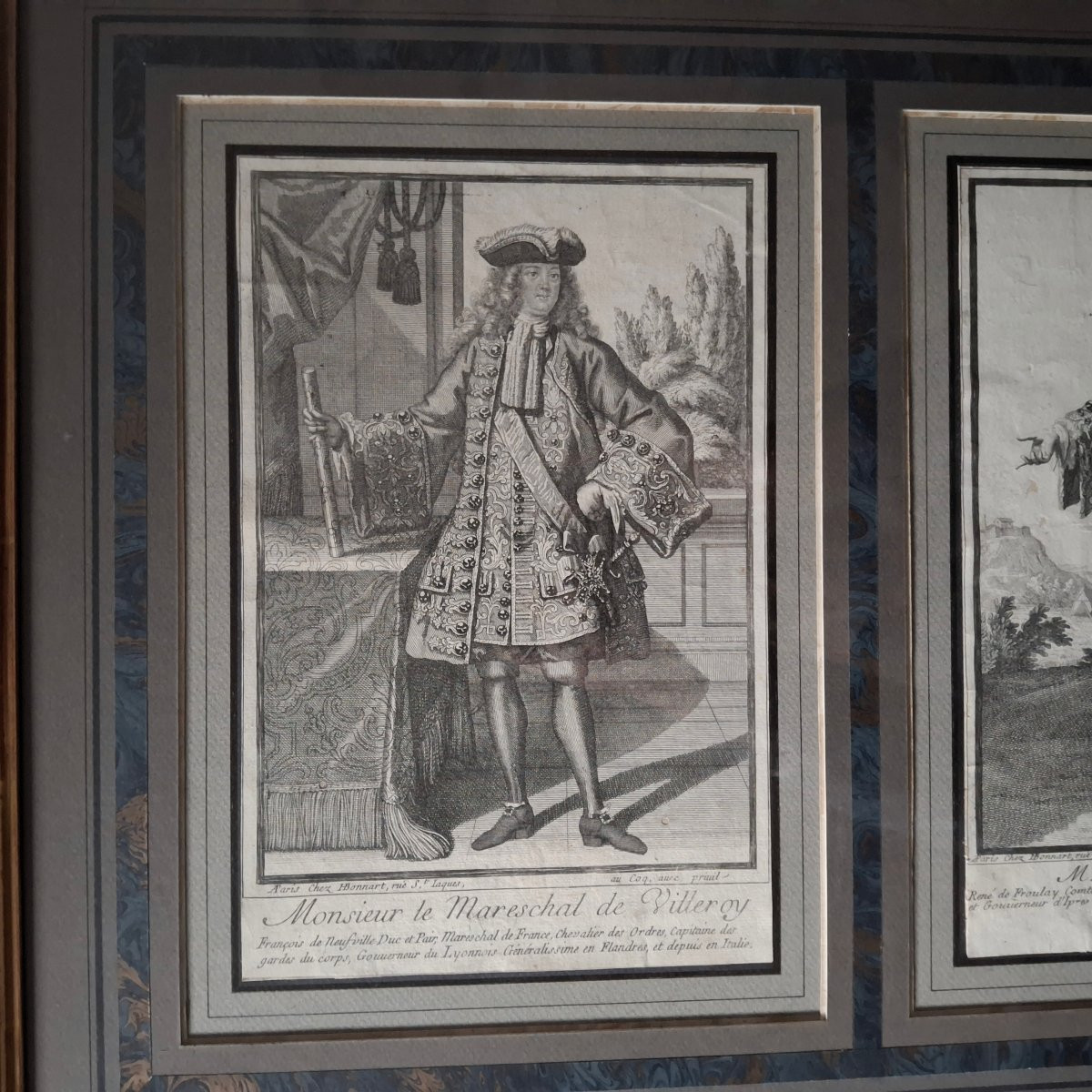 A Series Of Four Portraits Of Courtiers By Henri Bonnart (1642–1711)-photo-6