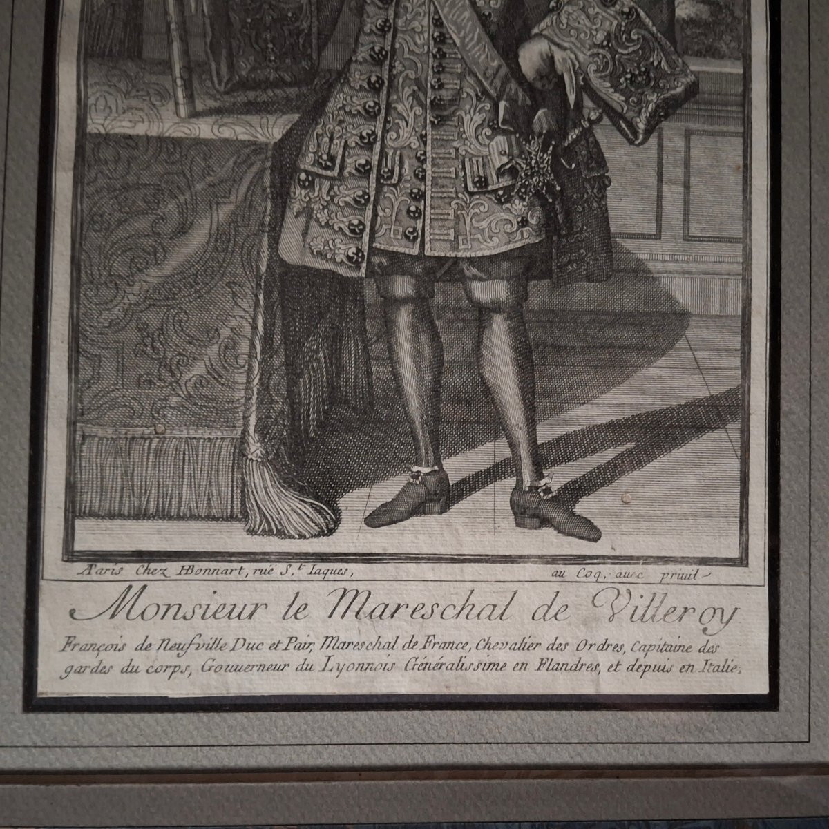 A Series Of Four Portraits Of Courtiers By Henri Bonnart (1642–1711)-photo-8