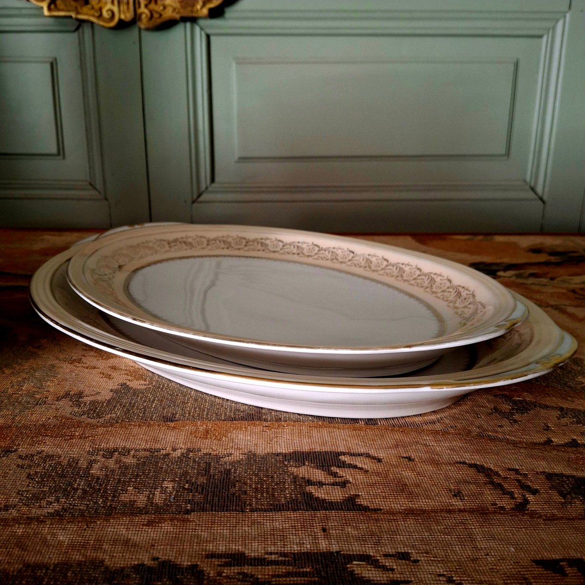 Limoges Porcelain Dinner Service By Charles Arhenfeld, 1960/80.-photo-3