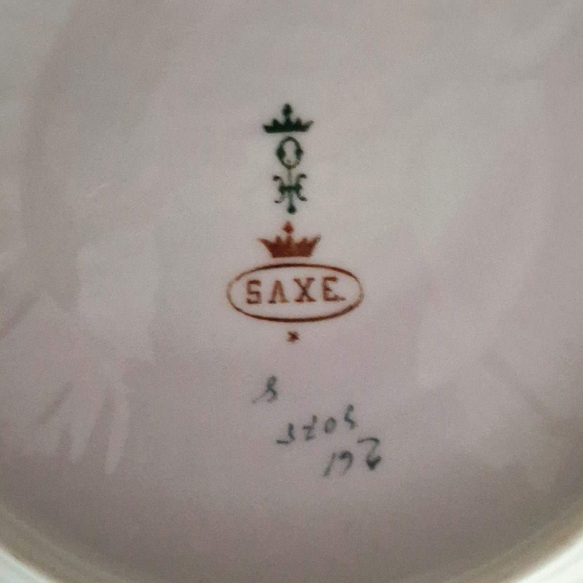 Set Of Ten Small Plates By Hermann Ohme (saxe) -photo-2