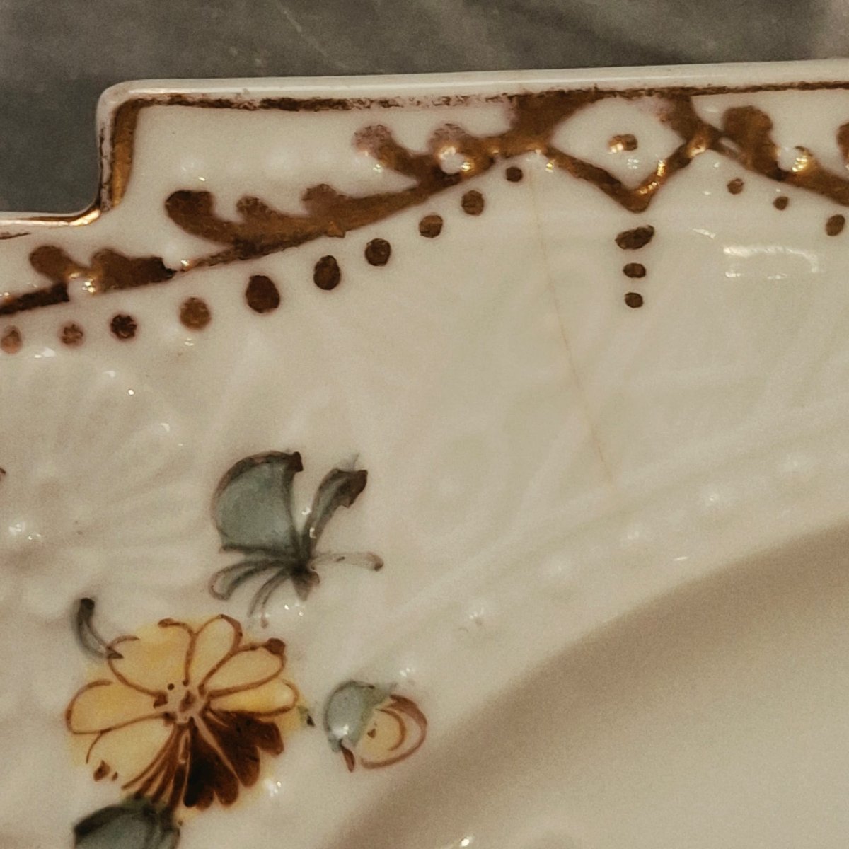 Set Of Ten Small Plates By Hermann Ohme (saxe) -photo-3