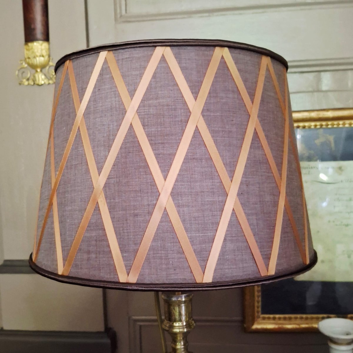 A Pair Of Regency-style Candlesticks Converted Into Lamps.-photo-3