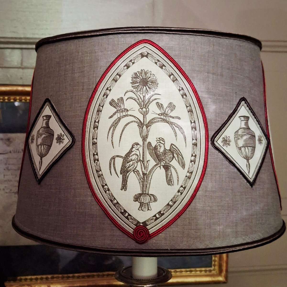 Silver-plated Brass Candlestick From The Late Louis XVI Period, Converted Into A Lamp-photo-6