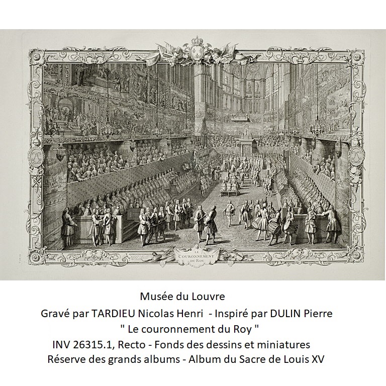The Coronation Of The King - Tardieu - After Dulin-photo-7
