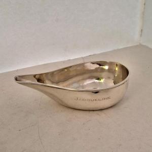 Biberon-tasse ou tasse à nourisson en argent massif