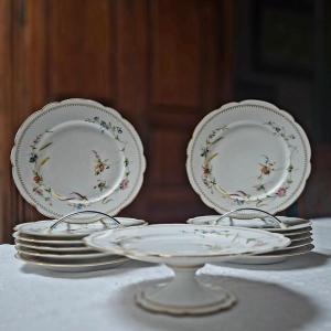 Ernie Brand Porcelain Dessert Set