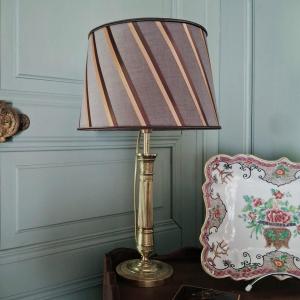 Early 19th-century Candlestick Converted Into A Lamp 