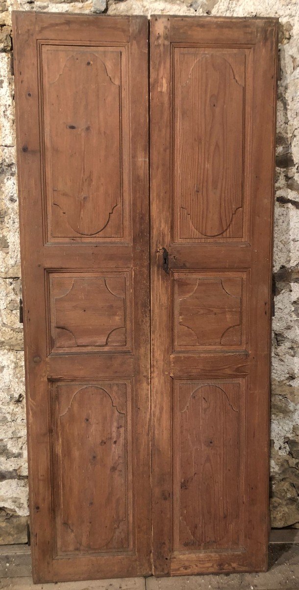 Pair Of Louis XIII Wardrobe Doors