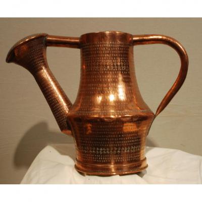 Watering Pot In Copper Early Nineteenth