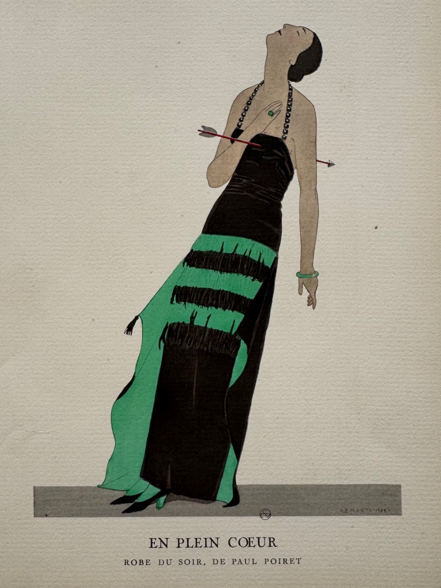 Gazette Du Bon Ton. En Plein Coeur. 1922