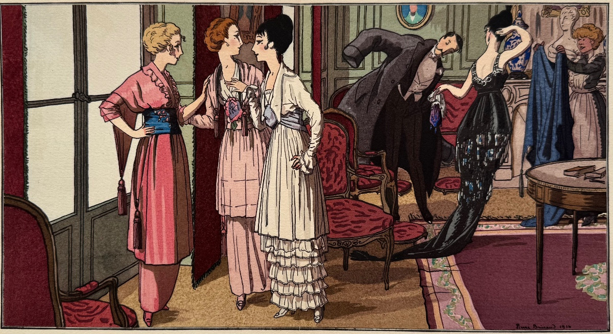 Gazette Du Bon Ton. On Aurait Pu Nous Inviter Aussi... 1914