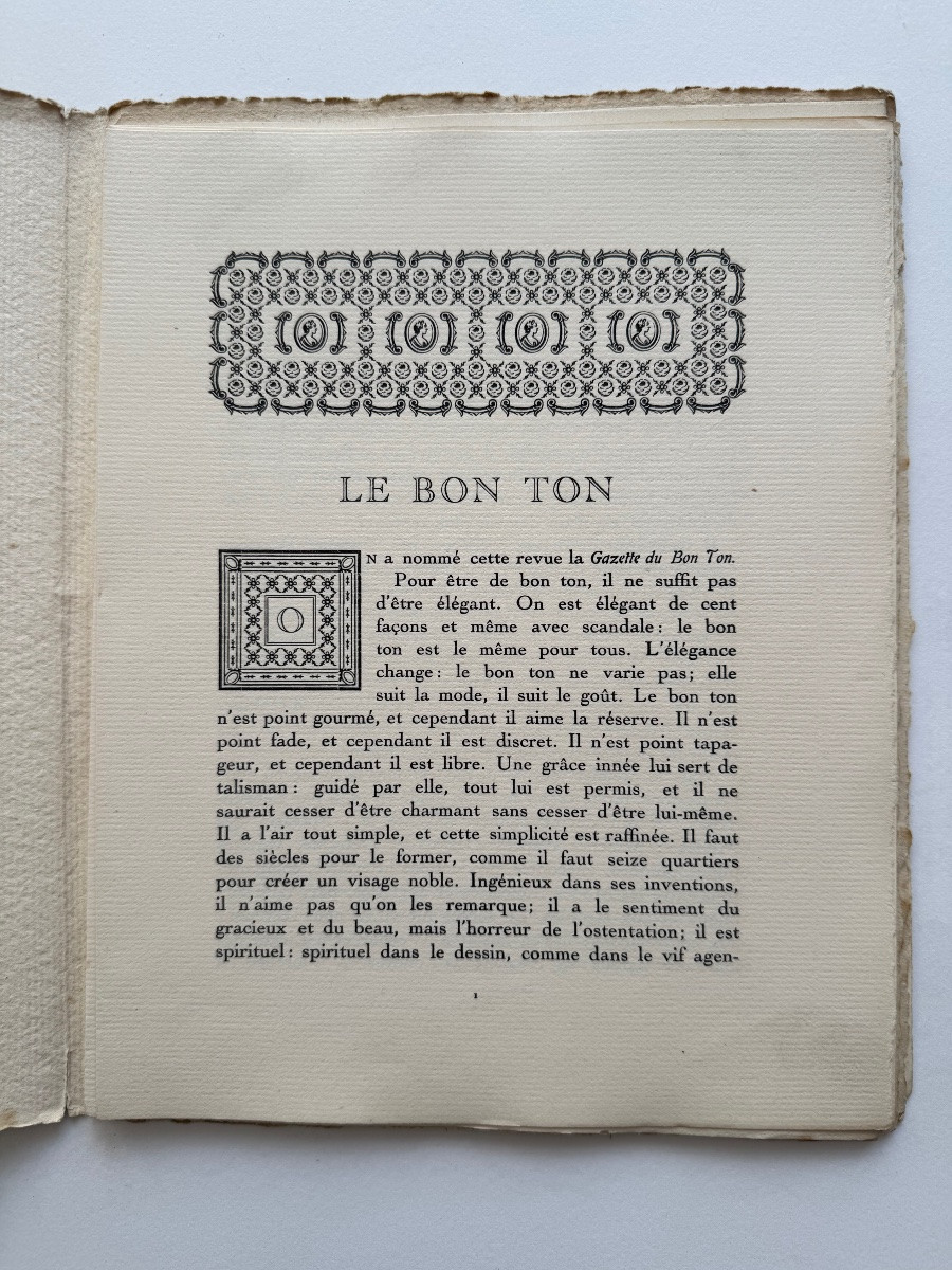 Gazette du Bon Ton. N°1. 1912-photo-4