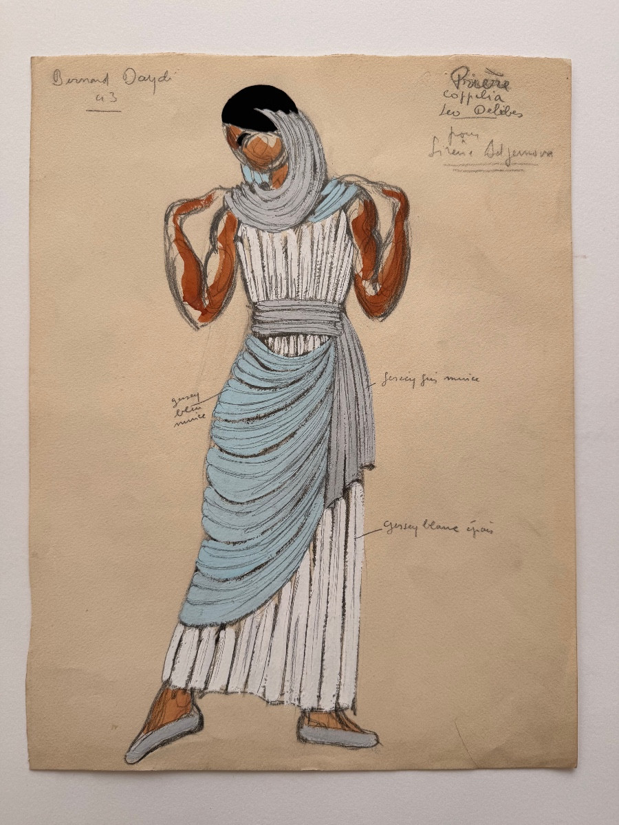Ballet Costume Design. 1943-photo-2