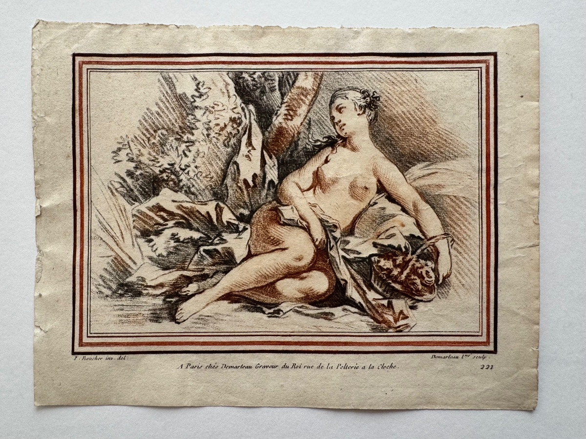 The Nymph With A Basket Of Flowers. C.1770-photo-3