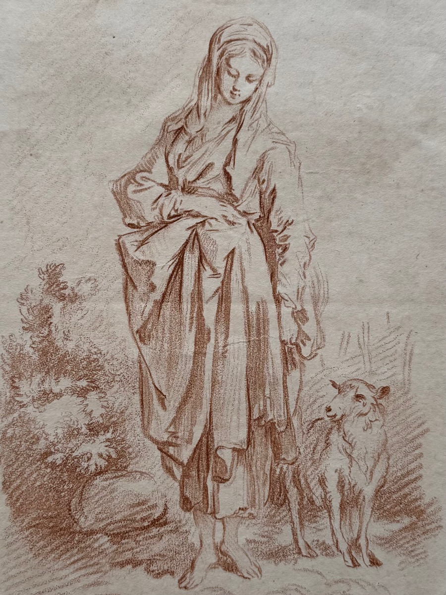 Jeune femme. c.1760