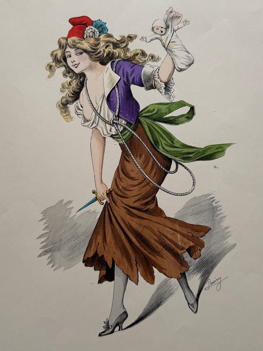 Costume Design. l'Ambigu-comique (le Drame). C.1910