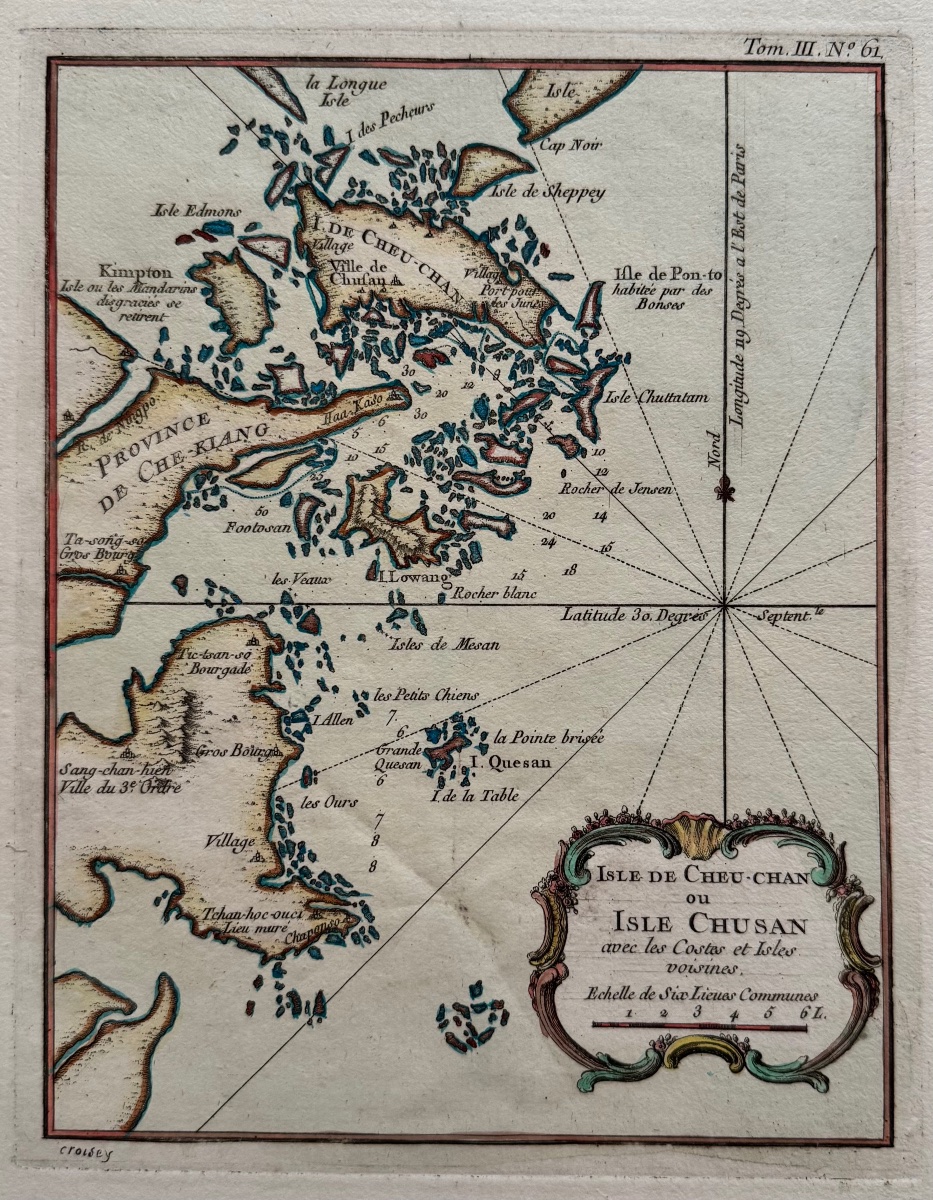 Isle de Chusan (Chine). c.1760