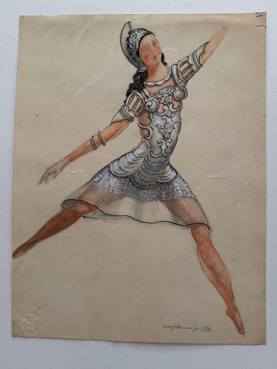 Projet de costume de ballet. 1941-photo-2