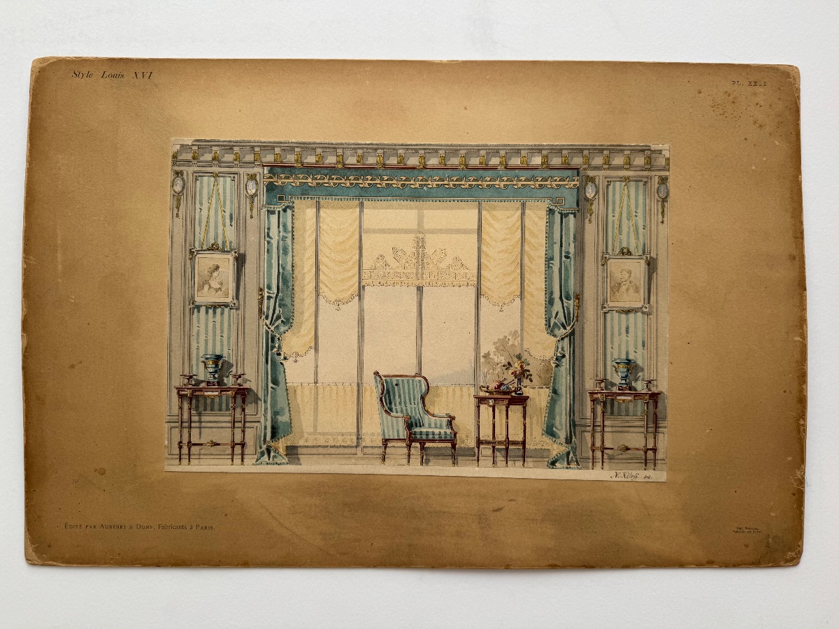 Mobilier Style Louis XVI. c.1900-photo-2