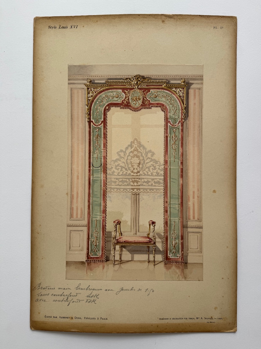 Mobilier Style Louis XVI. c.1900-photo-2