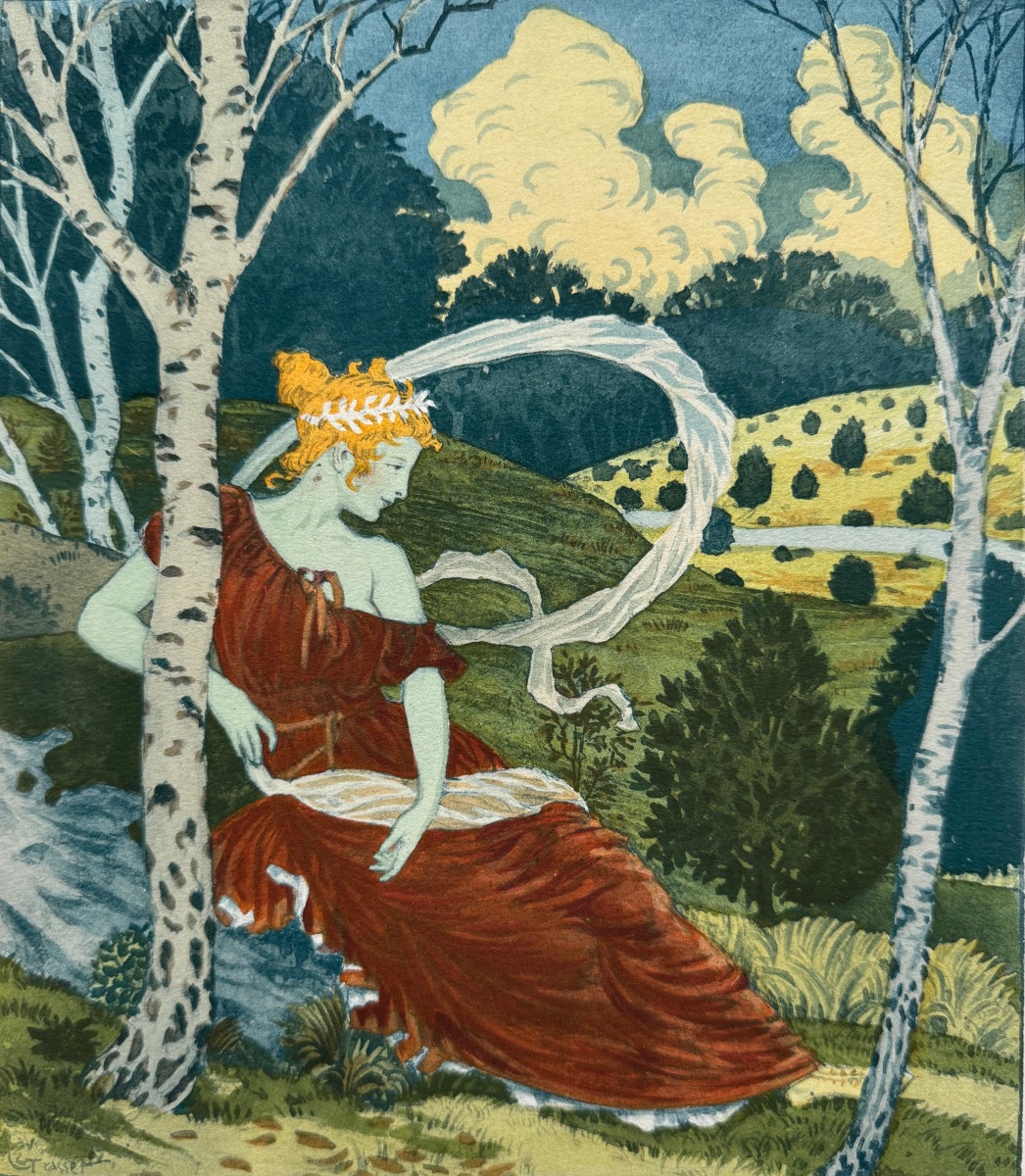 Dans Les Bois. l'Estampe Moderne. 1899