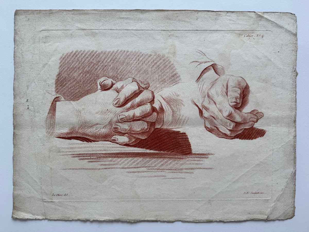 Study Of Hands. C. 1773-photo-2