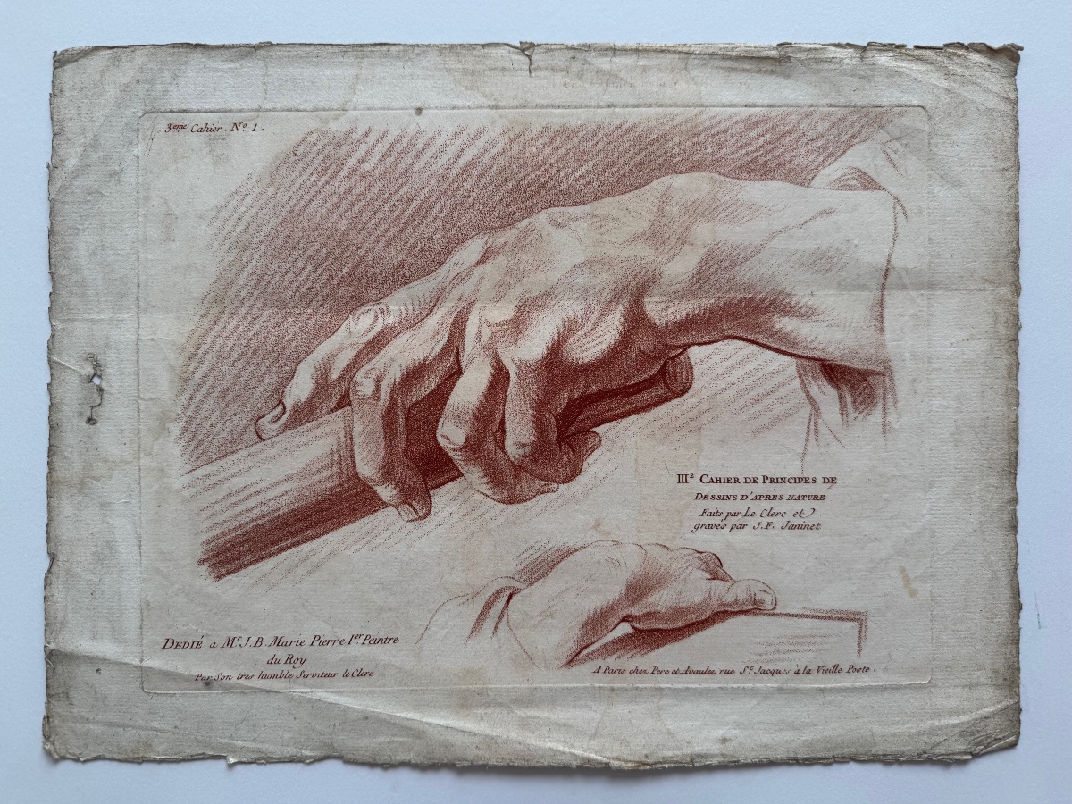 Study Of Hands. C. 1773-photo-2