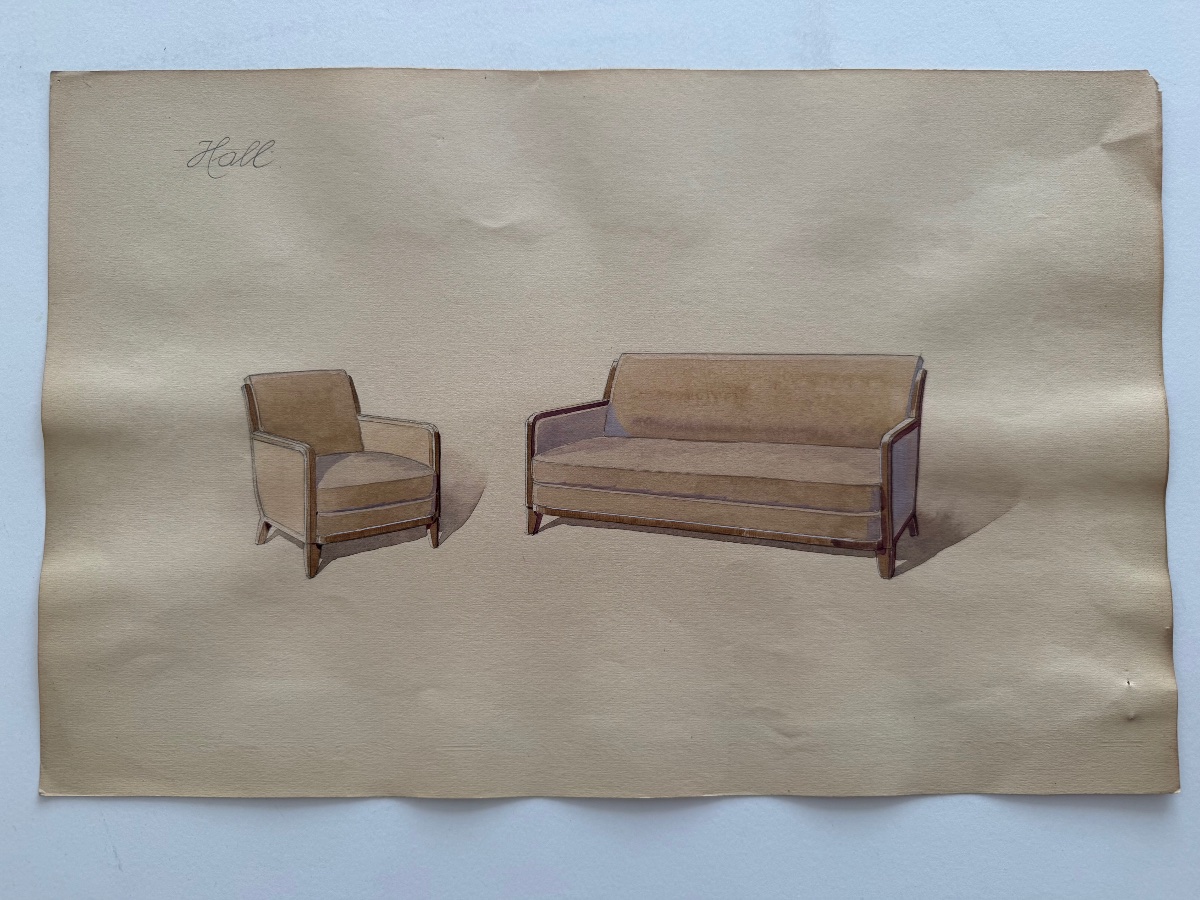 Mobilier Art Déco. 20ème siècle-photo-2