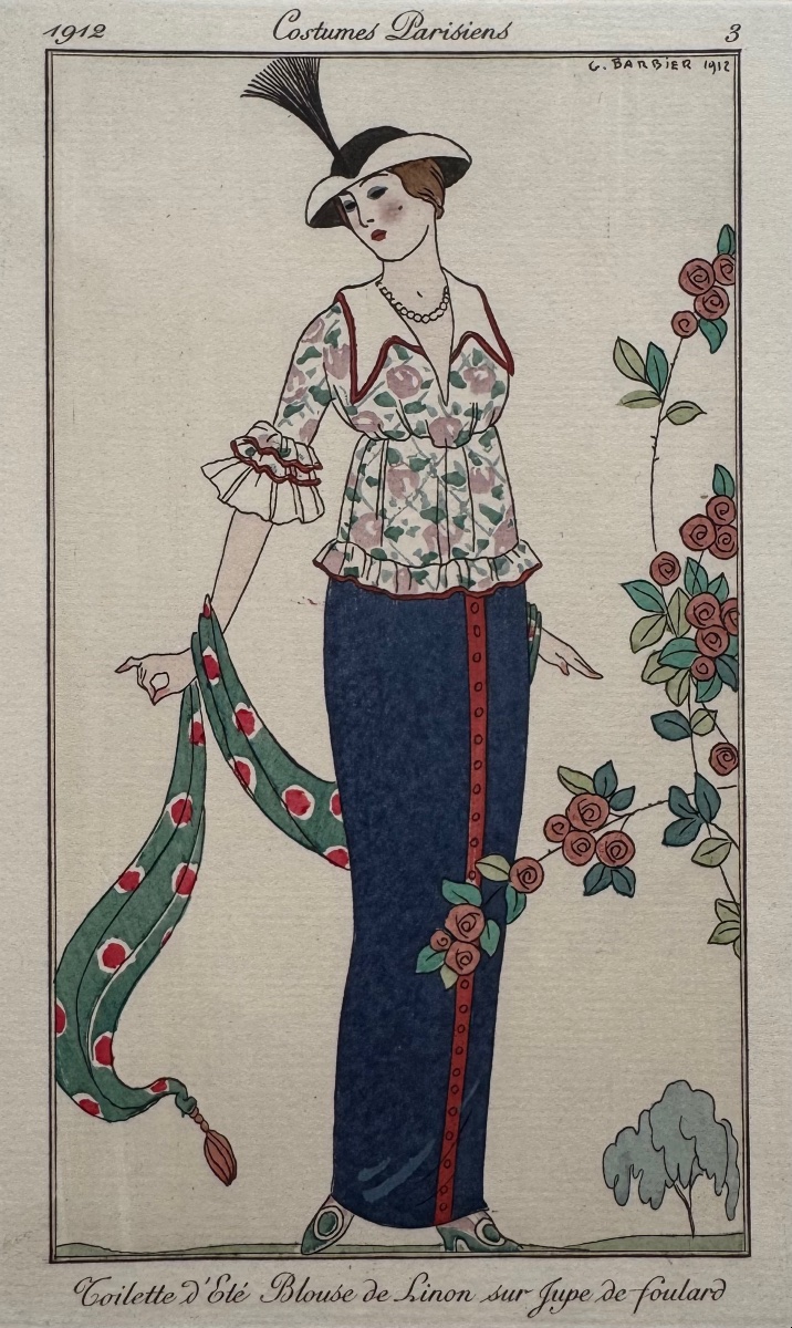 Toilette d'été. Costumes Parisiens. 1912 -photo-2