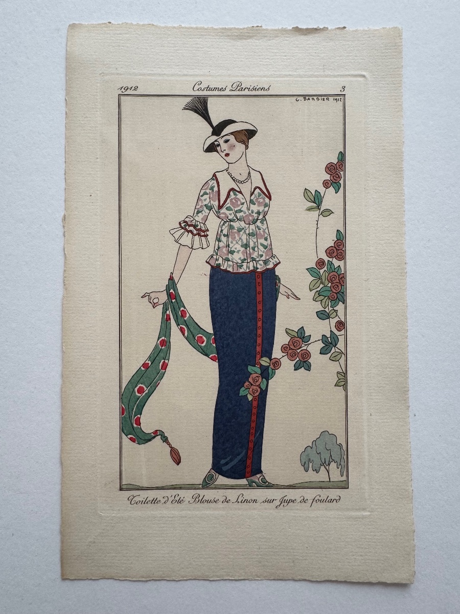 Toilette d'été. Costumes Parisiens. 1912 -photo-3