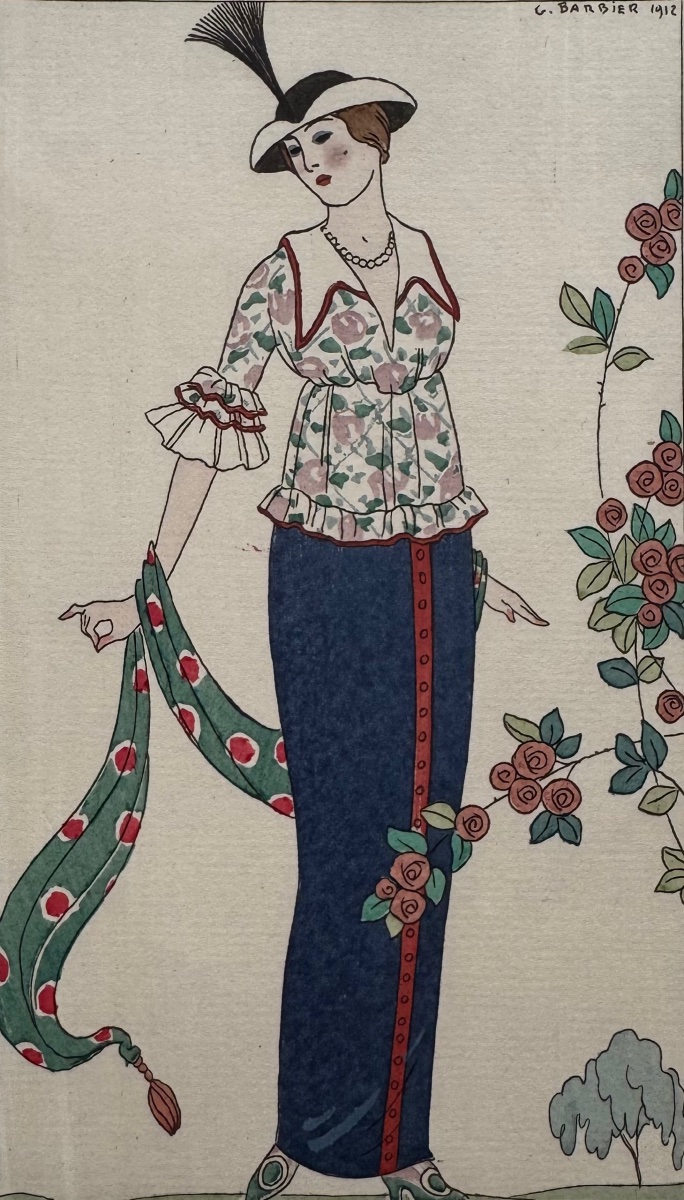 Toilette d'été. Costumes Parisiens. 1912 