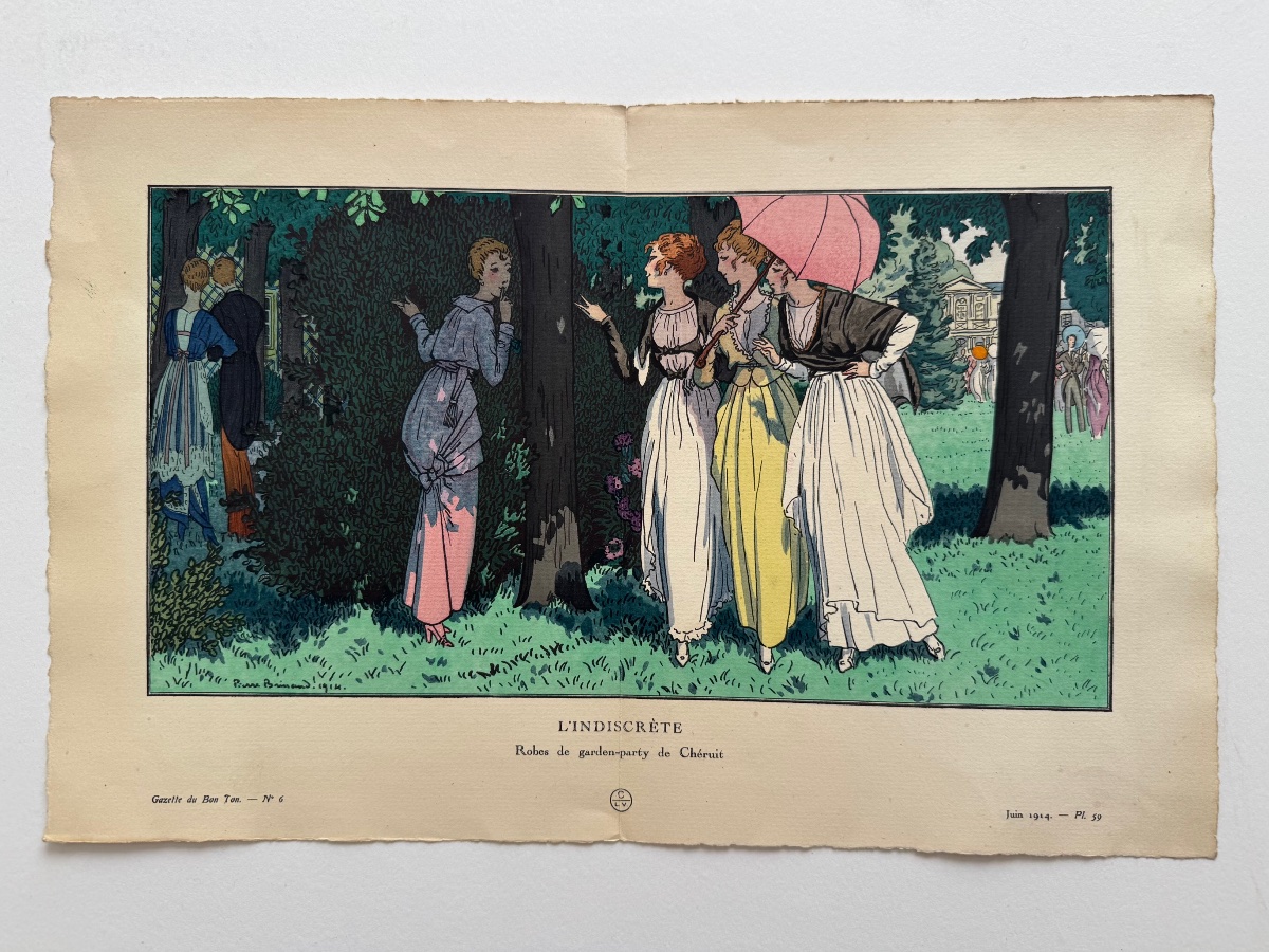 L'Indiscrète. Gazette du Bon Ton. 1914-photo-3