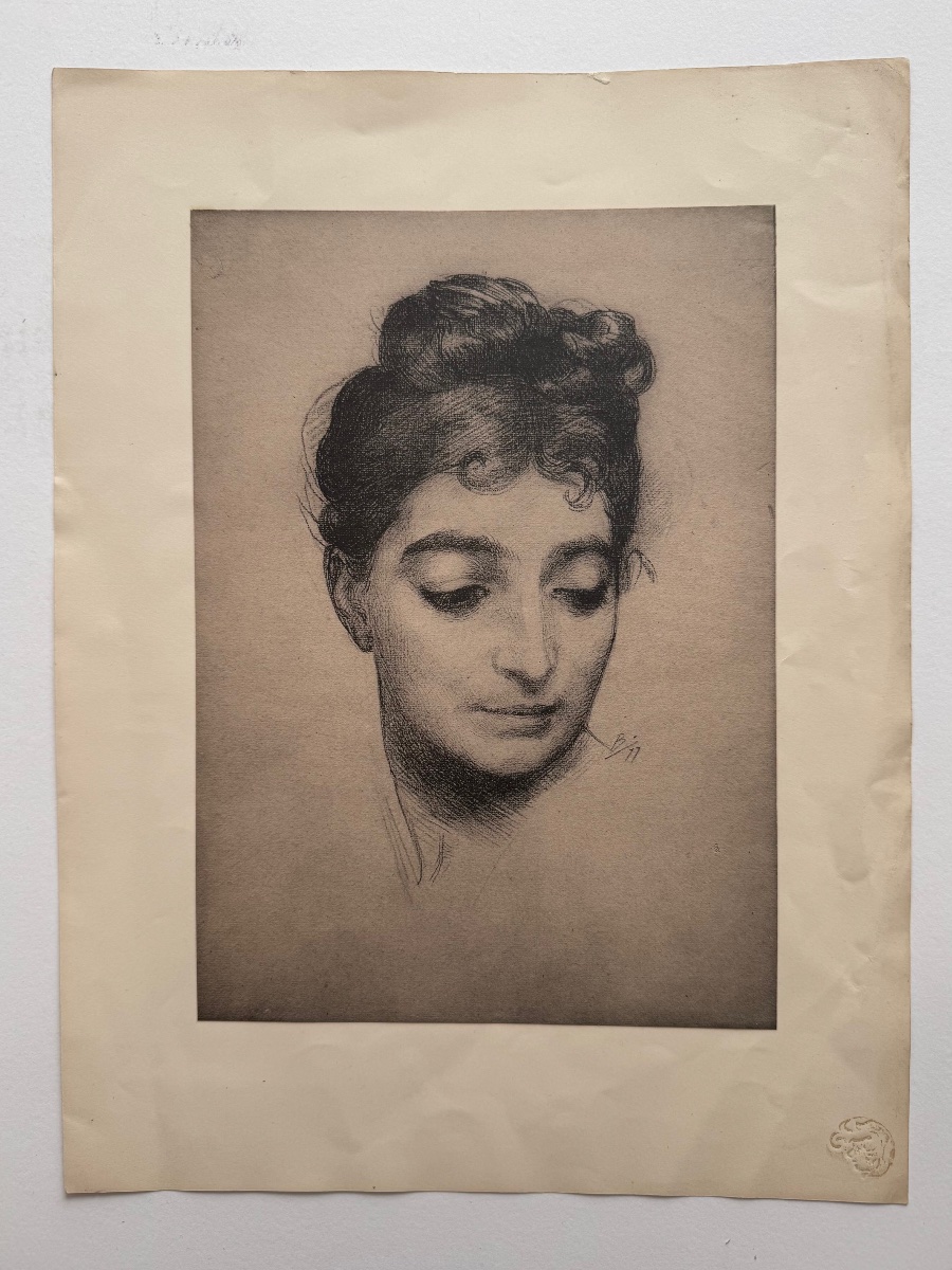 Portrait. L'Estampe Moderne. 1899-photo-2