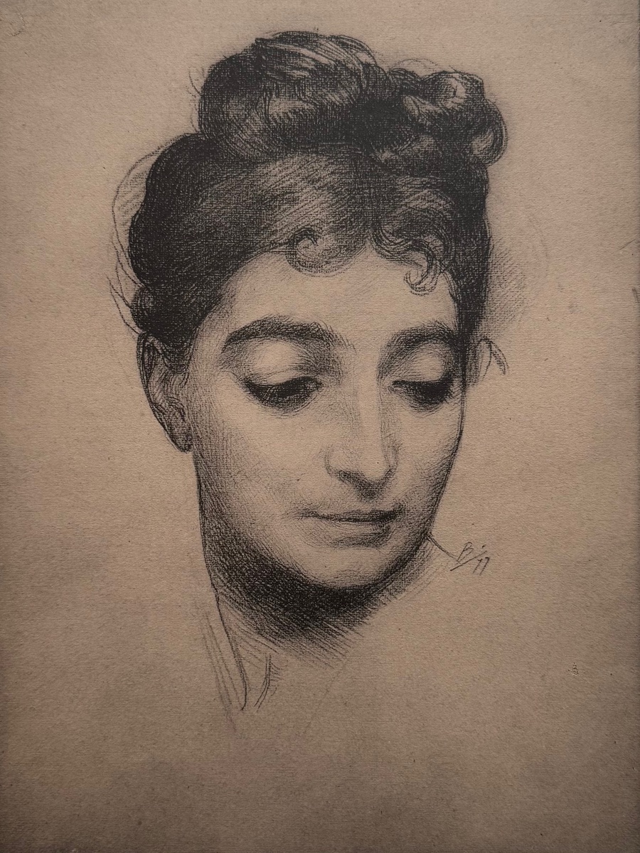 Portrait. L'Estampe Moderne. 1899