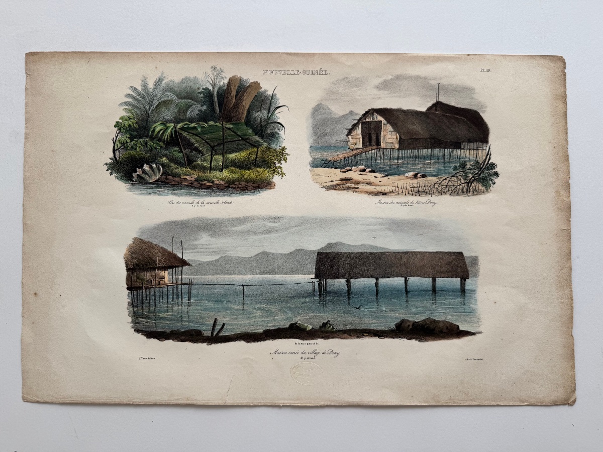 Voyage de l'Astrolabe. Tonga-Tabou. c.1830-photo-2