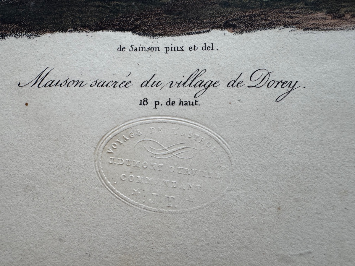 Voyage de l'Astrolabe. Tonga-Tabou. c.1830-photo-3