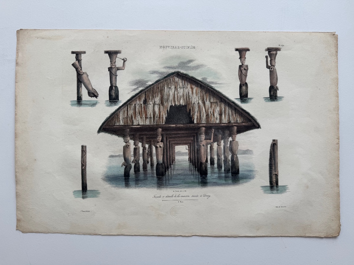 Voyage de l'Astrolabe. Nouvelle-Guinée. c.1830-photo-2