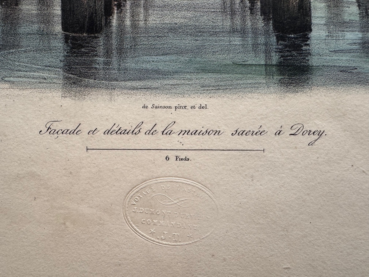 Voyage de l'Astrolabe. Nouvelle-Guinée. c.1830-photo-3