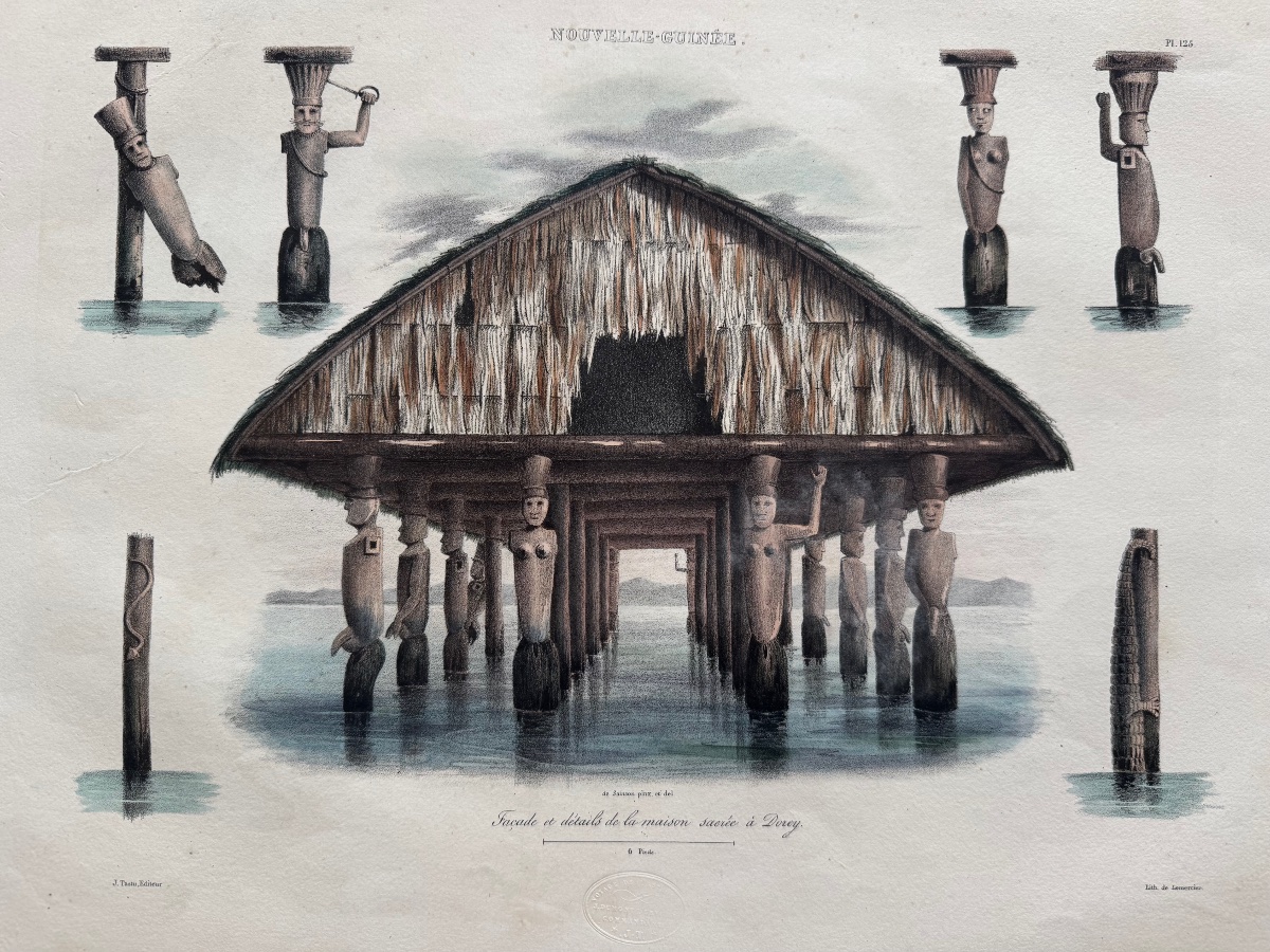 Voyage de l'Astrolabe. Nouvelle-Guinée. c.1830