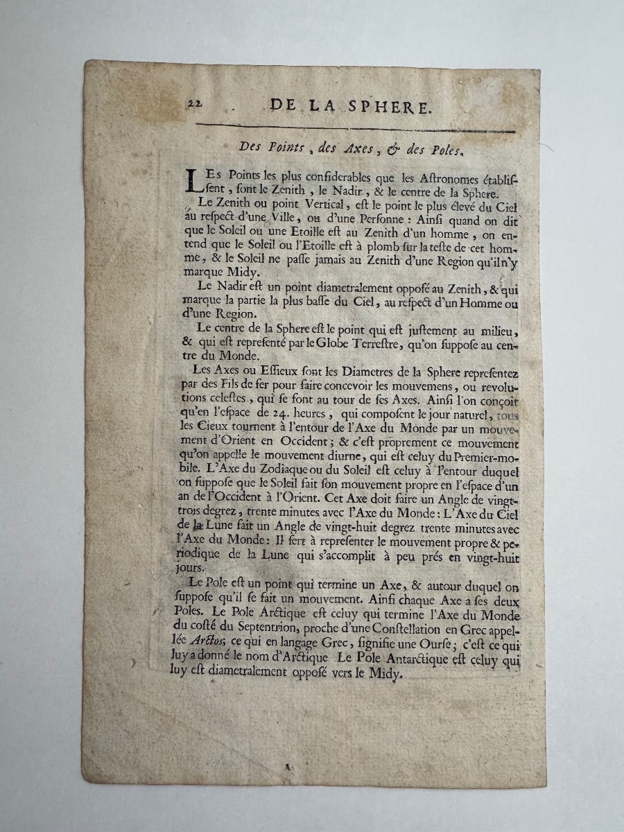 Description de l'Univers. De la Sphère. Figure IX. 1683-photo-3