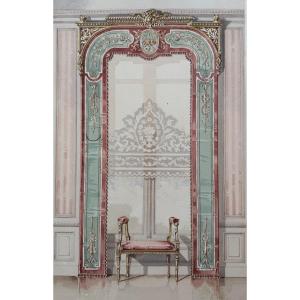 Louis XVI-style Furniture. C. 1900