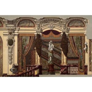 Vestibule. Private Architecture In The 19th Century. 1877