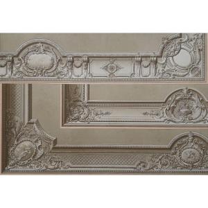 Ceiling Vaults In Grisaille. Private Architecture In The 19th Century. 1877