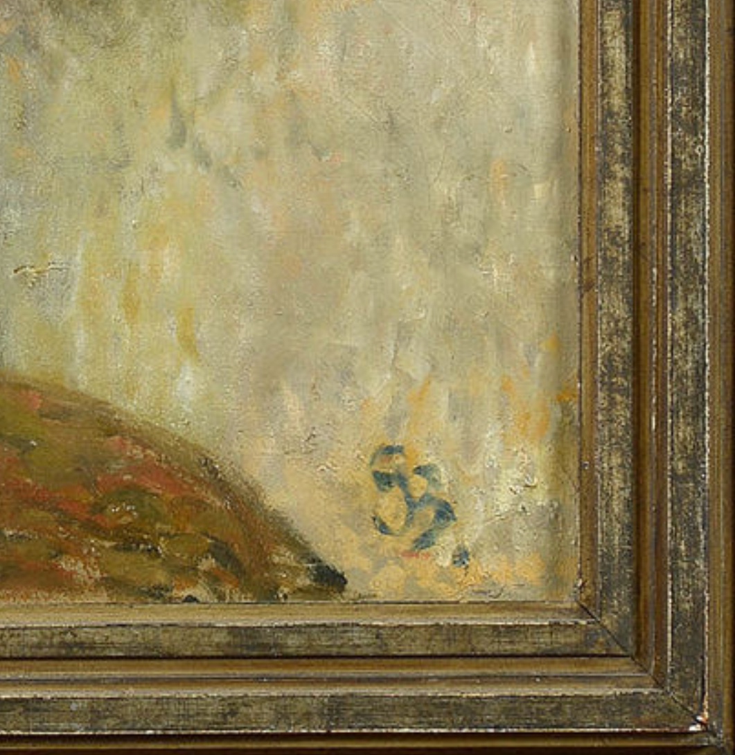 Paysage de Normandie fauviste-cubiste  par Georges Braque (1882-1963).-photo-2