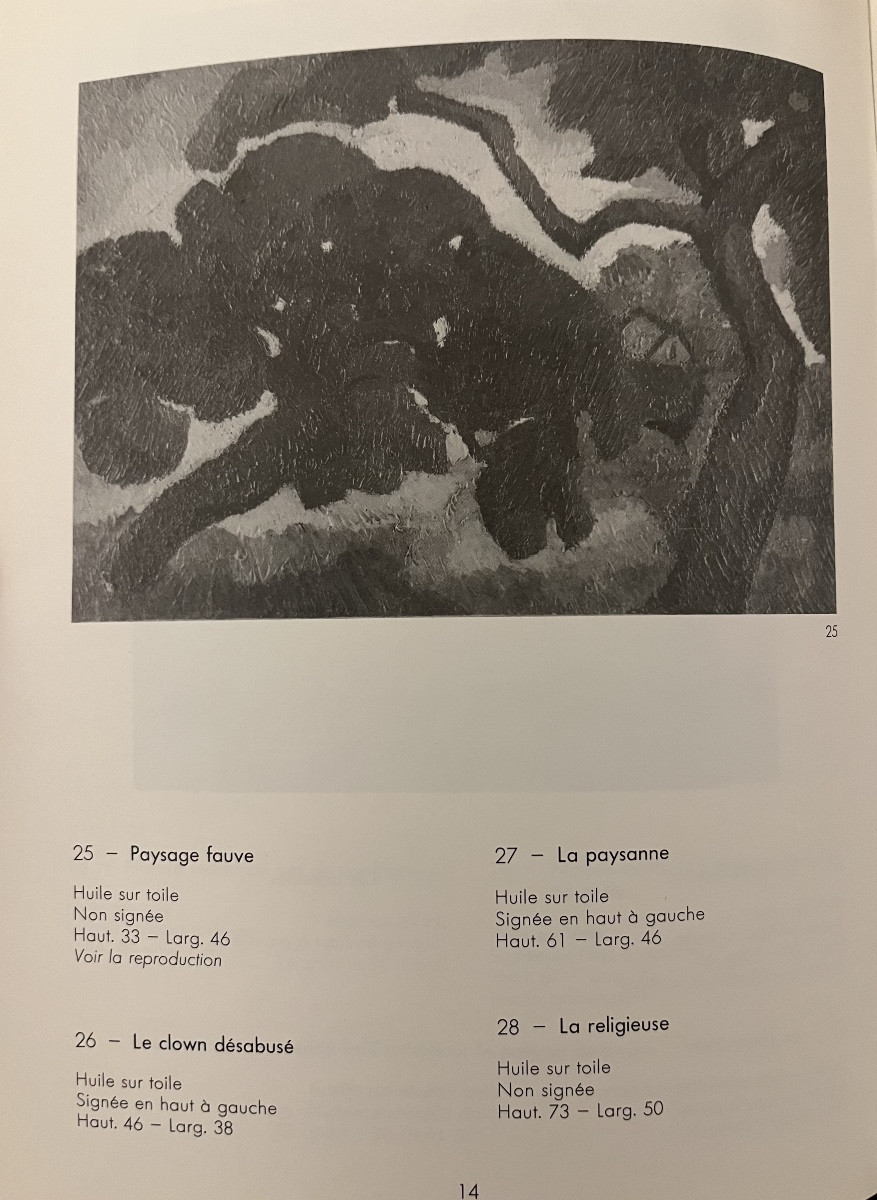 Le Doubs à Ornans depuis l’atelier de l’artiste Marthe Hirt, école franco-suisse (1890-1981).-photo-7