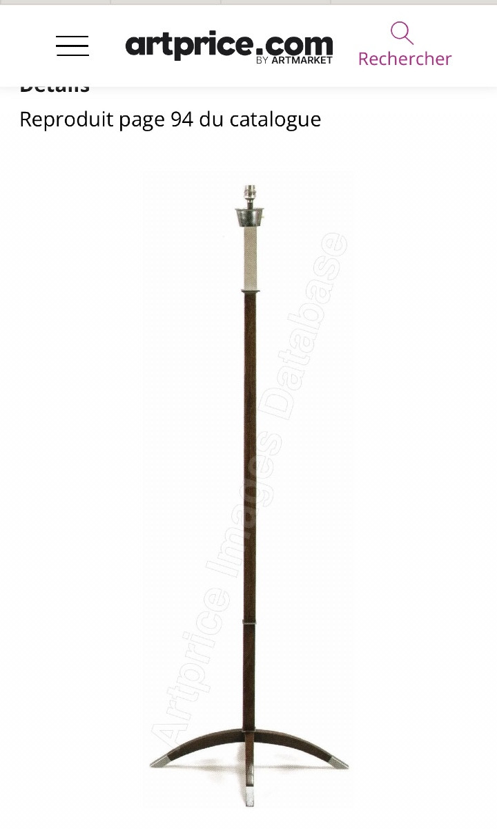 Lampadaire époque Art-déco,  Dominique, Paris-photo-7