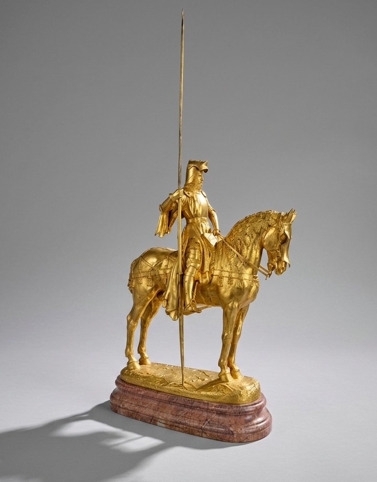 Bronze -Louis d'Orléans - Emmanuel FREMIET (1824-1910)